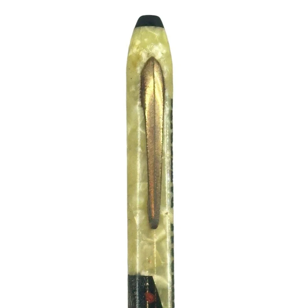 Mechanical Pencil Advertisement Universal Batteries Promotional Vintage READ